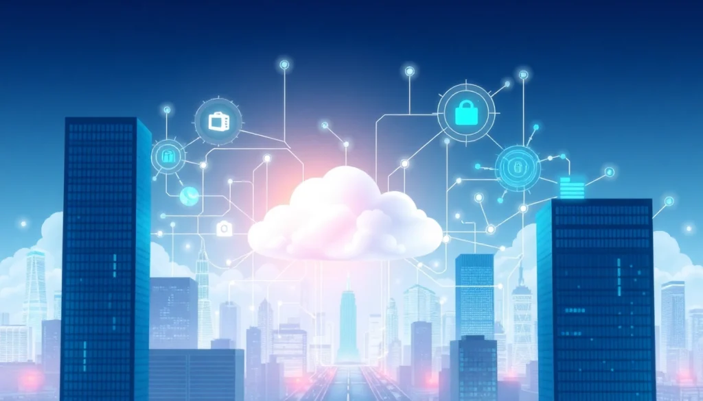 Explore cloud computing solutions at https://awin68.cloud/ through a vibrant digital landscape.